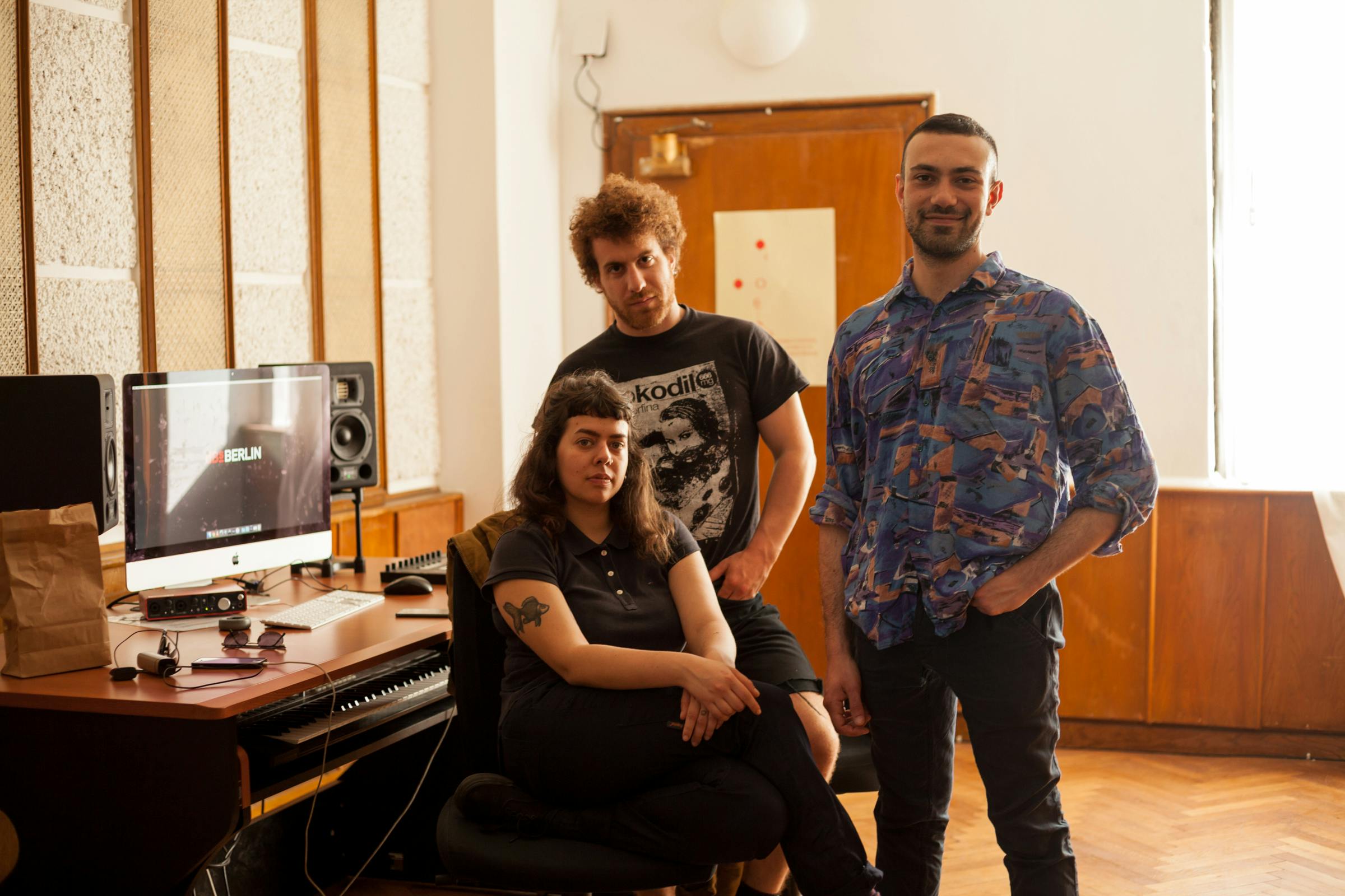 Catalyst Berlin music student Lorenzo Bove and friends 