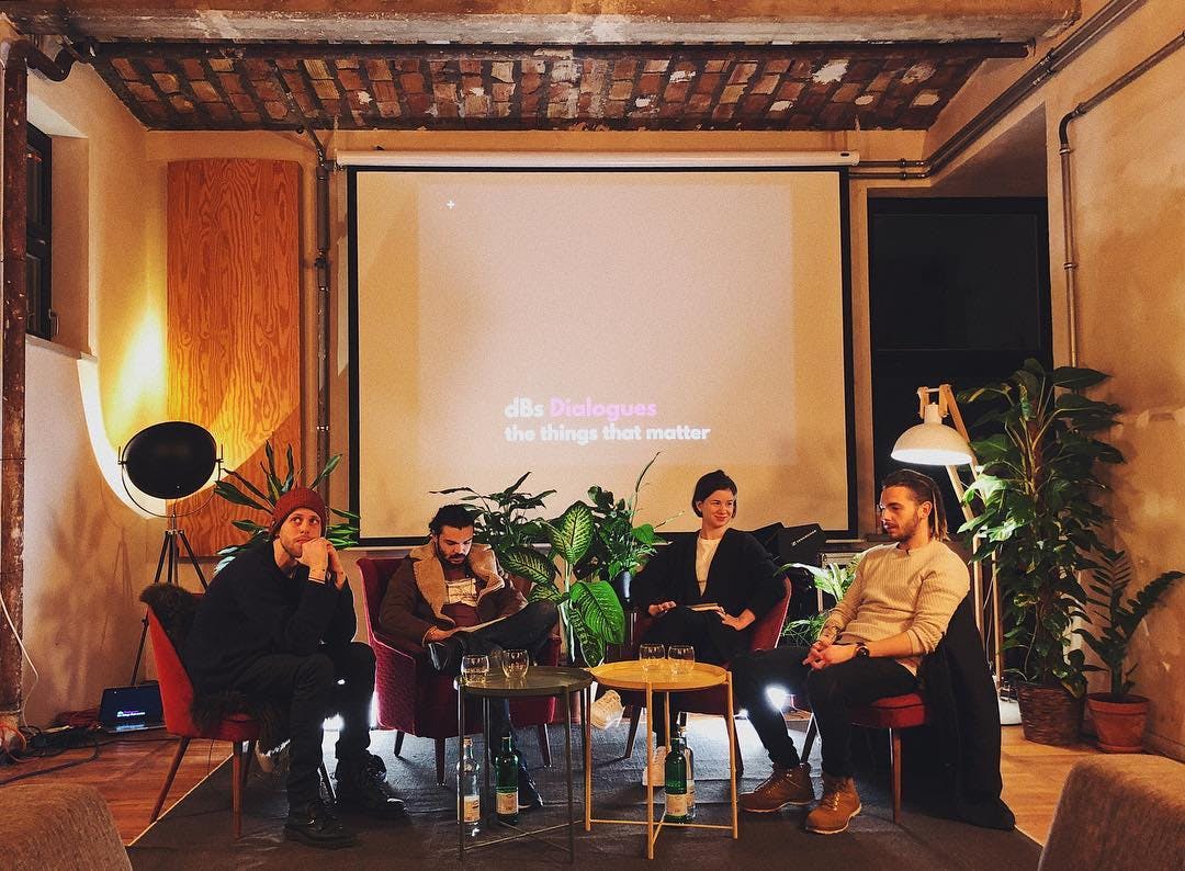 Harm Reduction | dBs Dialogues (now Catalyst Dialogues) mental health panel talk at Catalyst Berlin