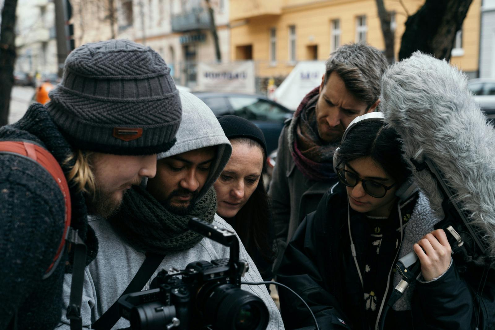 Behind the scenes of 'Not Olives' short film by Catalyst Berlin Film Production student Jayden Bailey