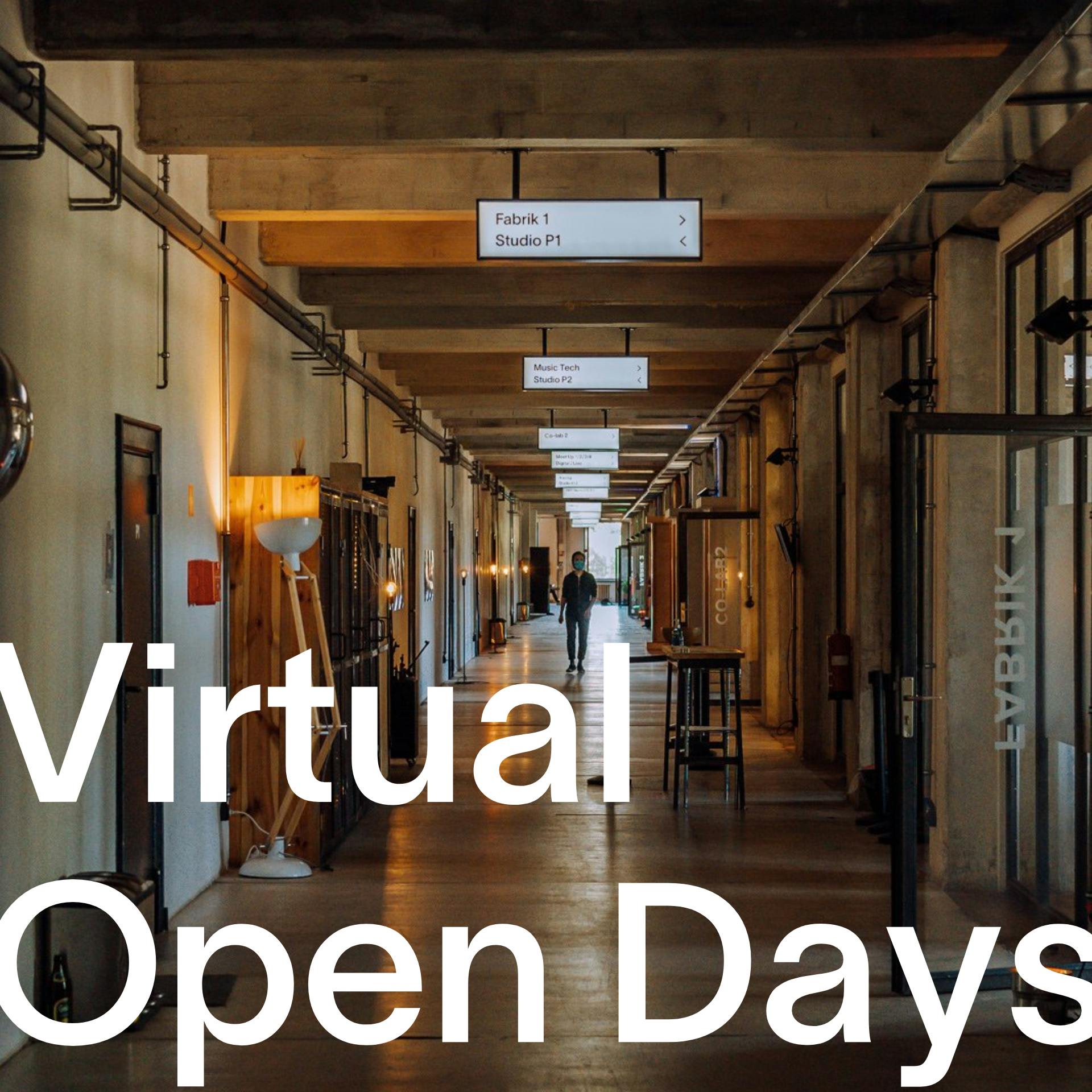 Virtual Open Days 2021 / 2022