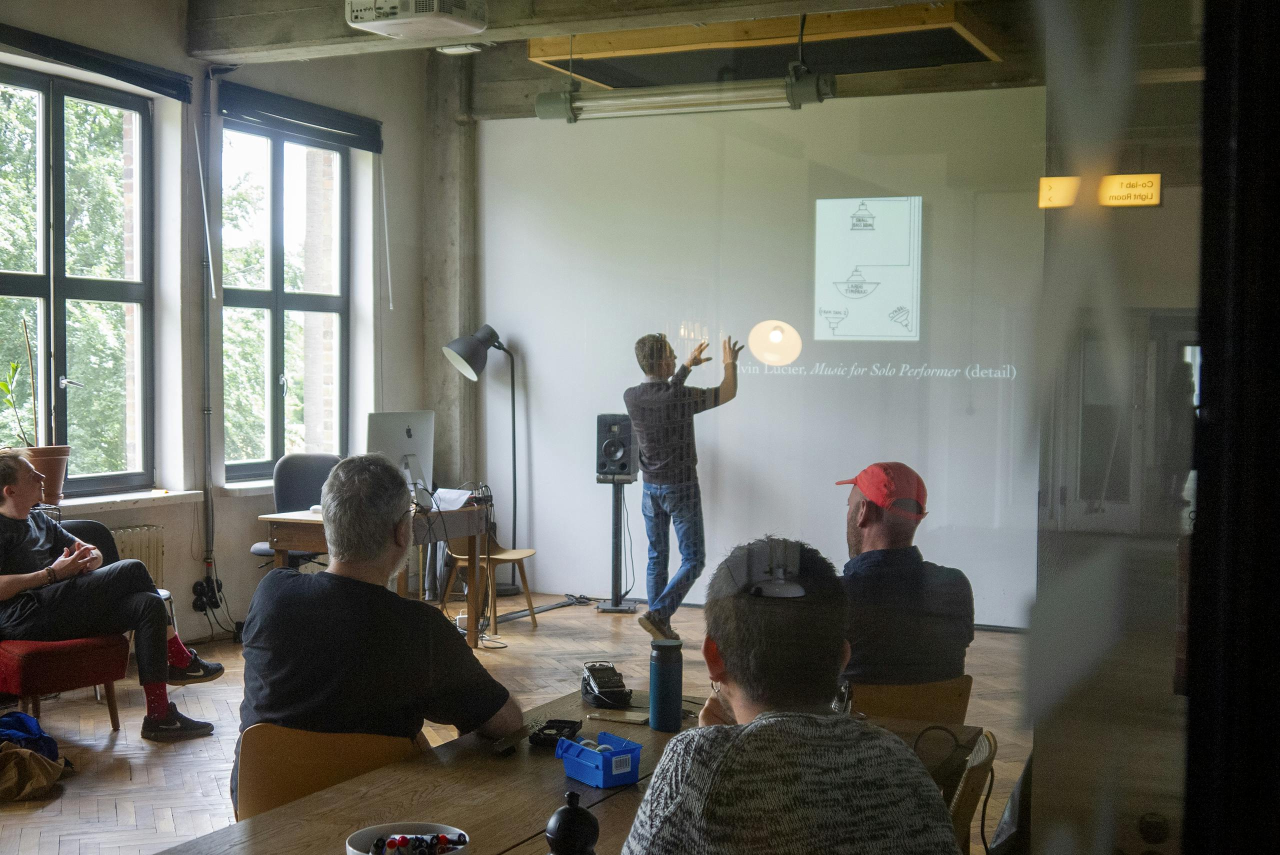 nic collins discusses alvin lucier