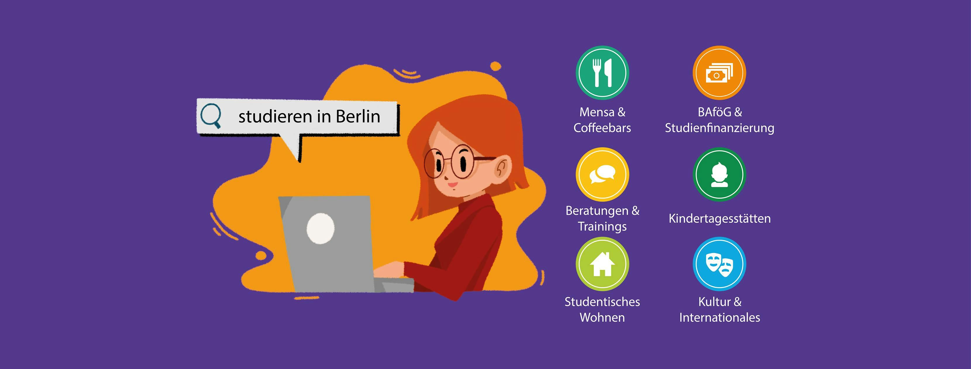 Catalyst Berlin student access to StudierendenWERK university services and benefits in Berlin, Germany