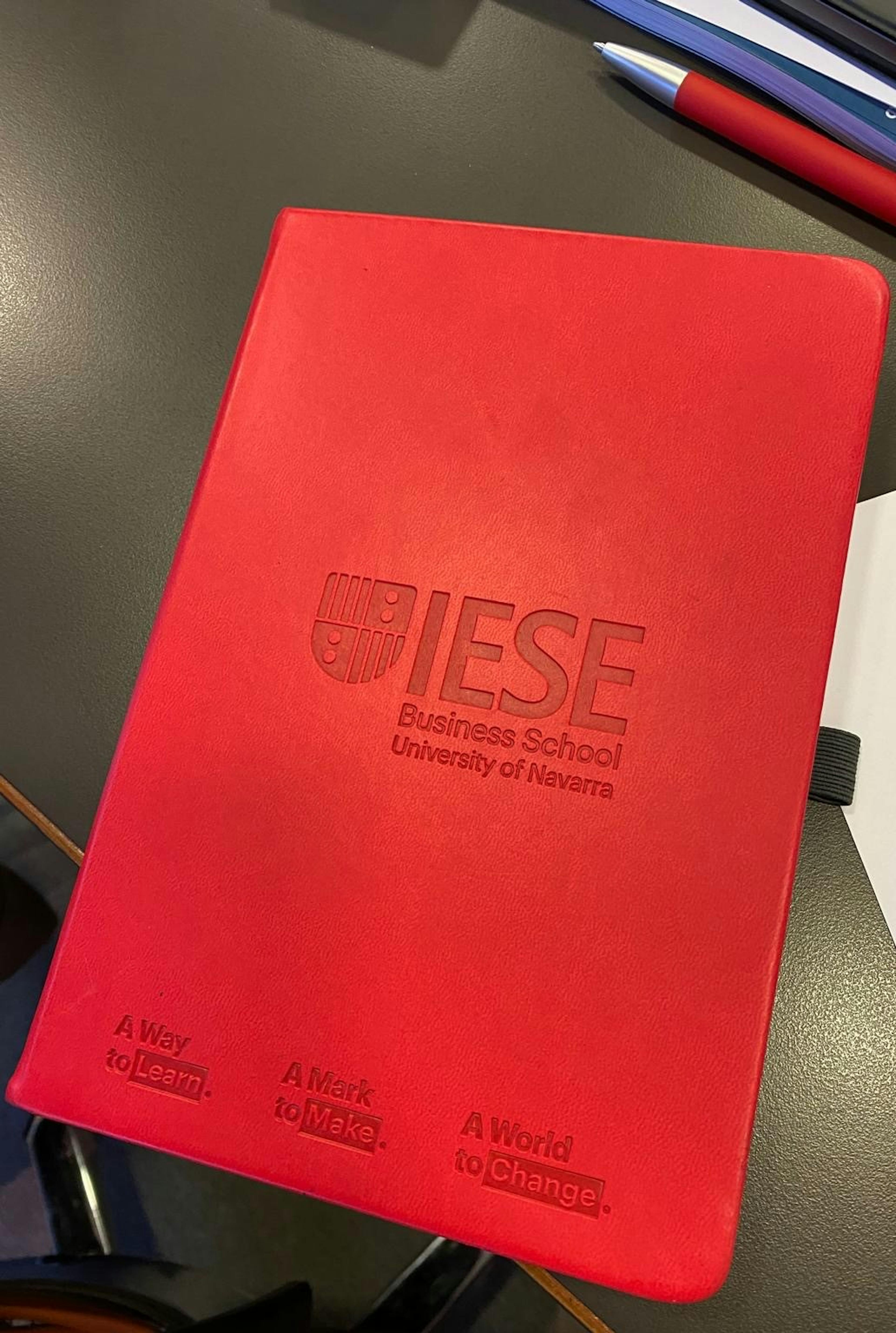 Image of IESE Notebook