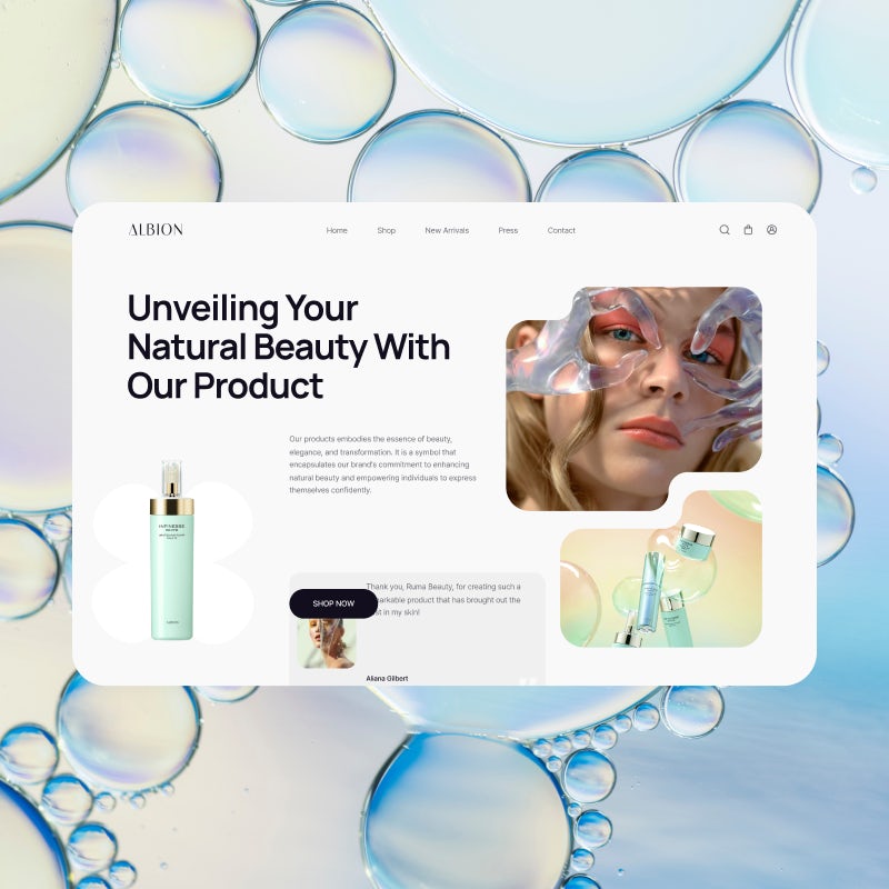 Natural beauty cosmetics