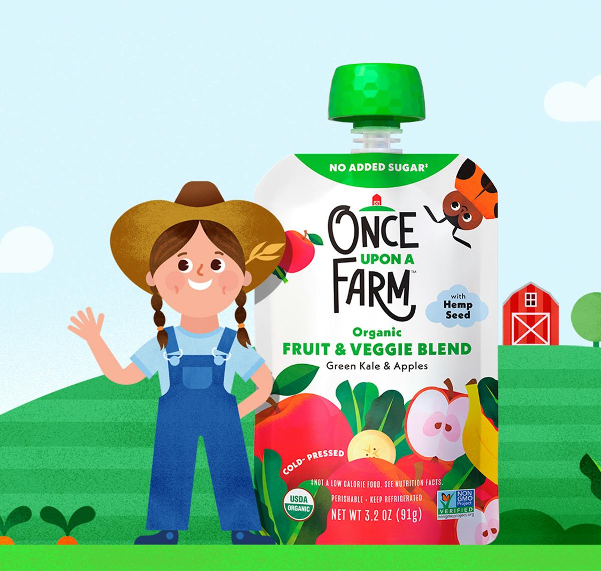ONCE UPON A FARM BRAND IDENTITY REFRESH CAVU Consumer Partners ONCE UPON A FARM BRAND IDENTITY REFRESH CAVU Consumer Partners