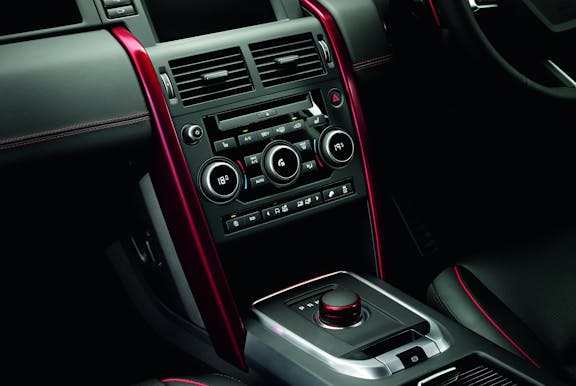 Control shot of the Land Rover Discovery Sport