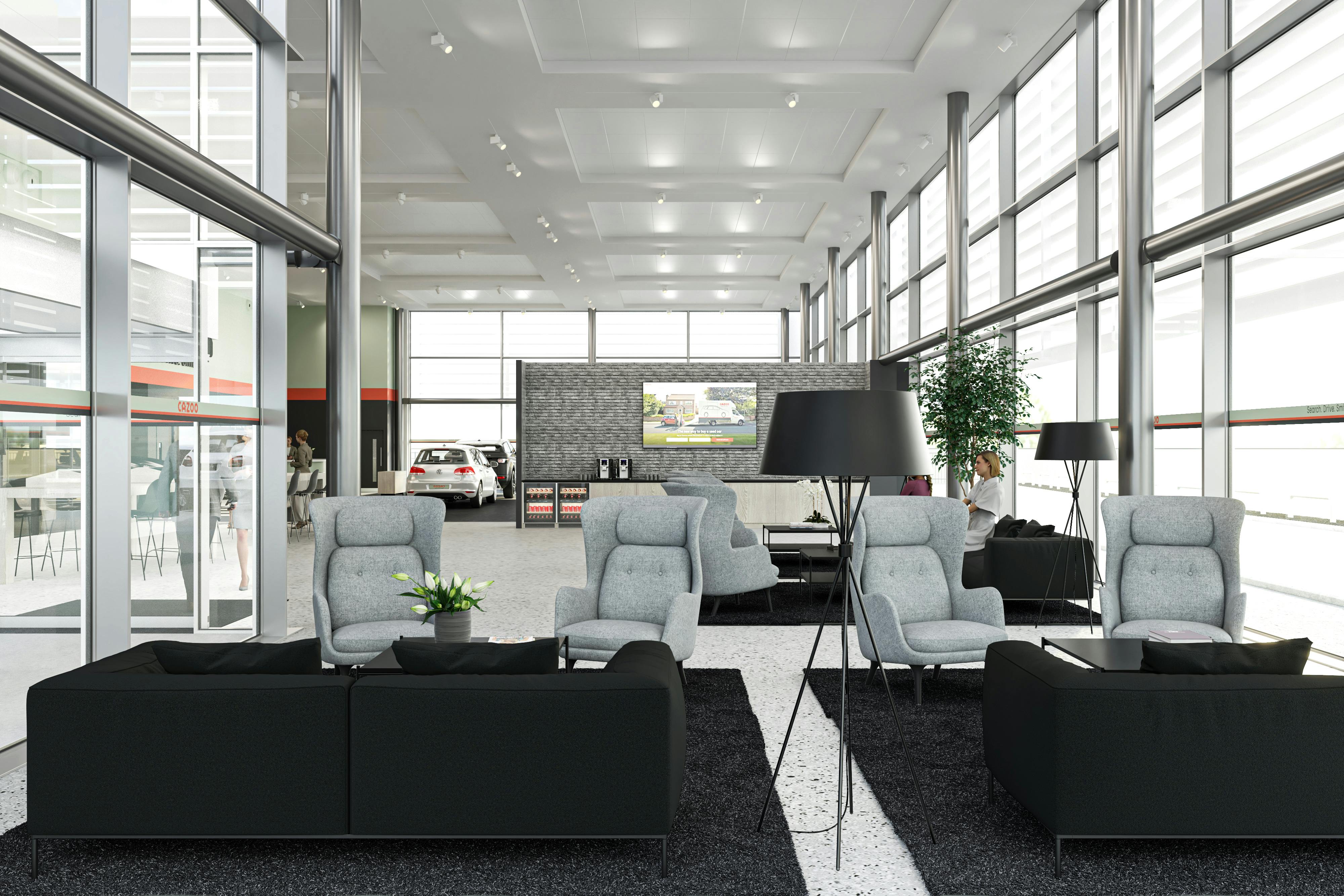 Cazoo Customer Centre interior
