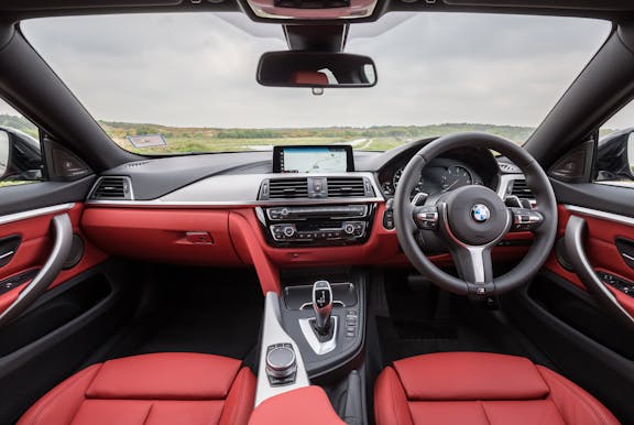Interior of the BMW 4 Series Gran Coupe