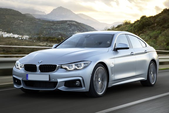 Front exterior of the BMW 4 Series Gran Coupe