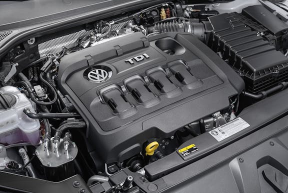 Engine shot of the Volkswagen Arteon