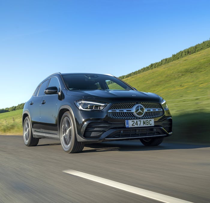 Mercedes-Benz GLA driving