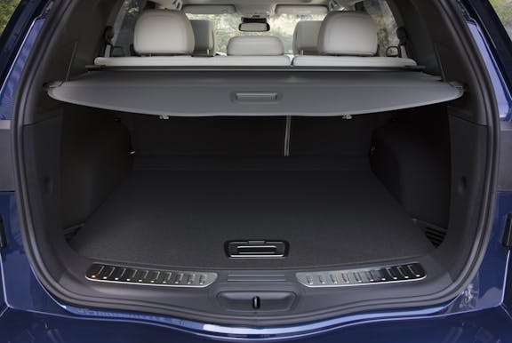 Boot space shot of the Renault Koleos