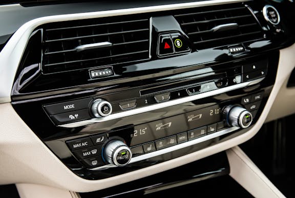 Control shot of the BMW 5 Series