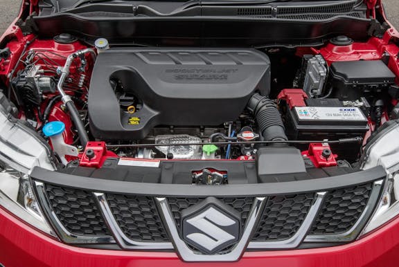 Engine shot of the Suzuki Vitara