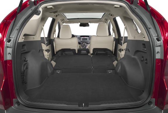 Boot shot of the Honda CR-V