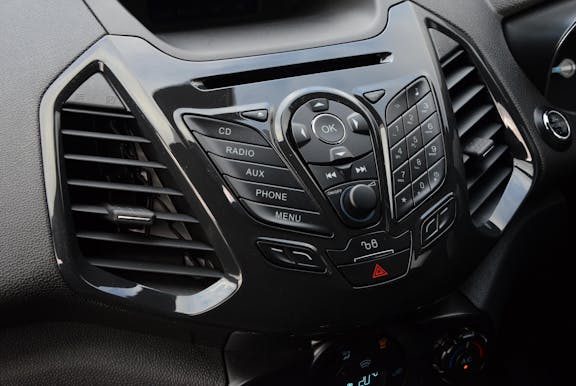 Fascia shot of the Ford Ecosport
