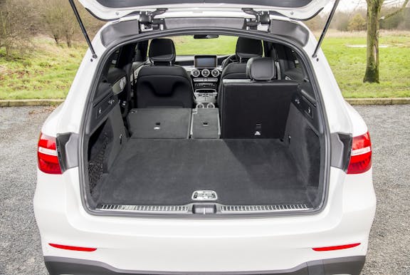 Boot shot of the Mercedes Benz GLC Class