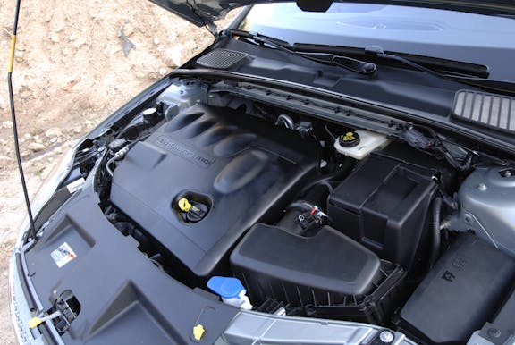Engine shot of the Ford Mondeo