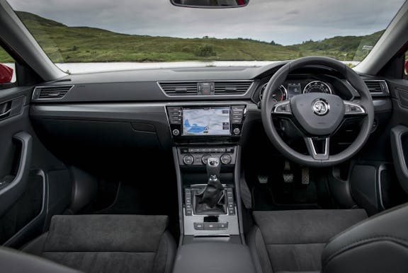 Skoda Superb interior