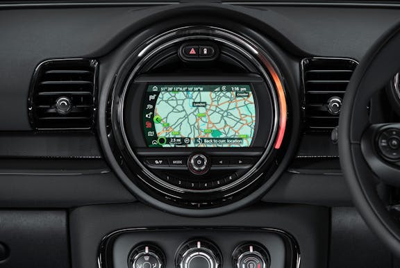 Fascia shot of the Mini Clubman