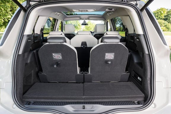Boot space shot of the Citroen Grand C4 Picasso