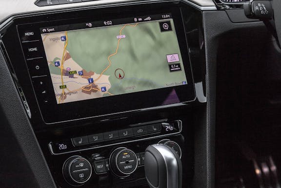Gear stick shot of the Volkswagen Arteon