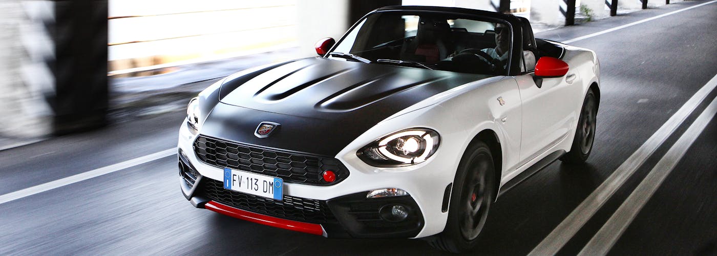 Abarth 124 Spider front exterior