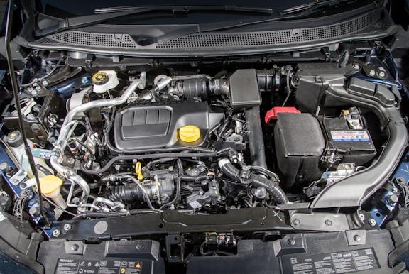 Engine shot of the Renault Kadjar