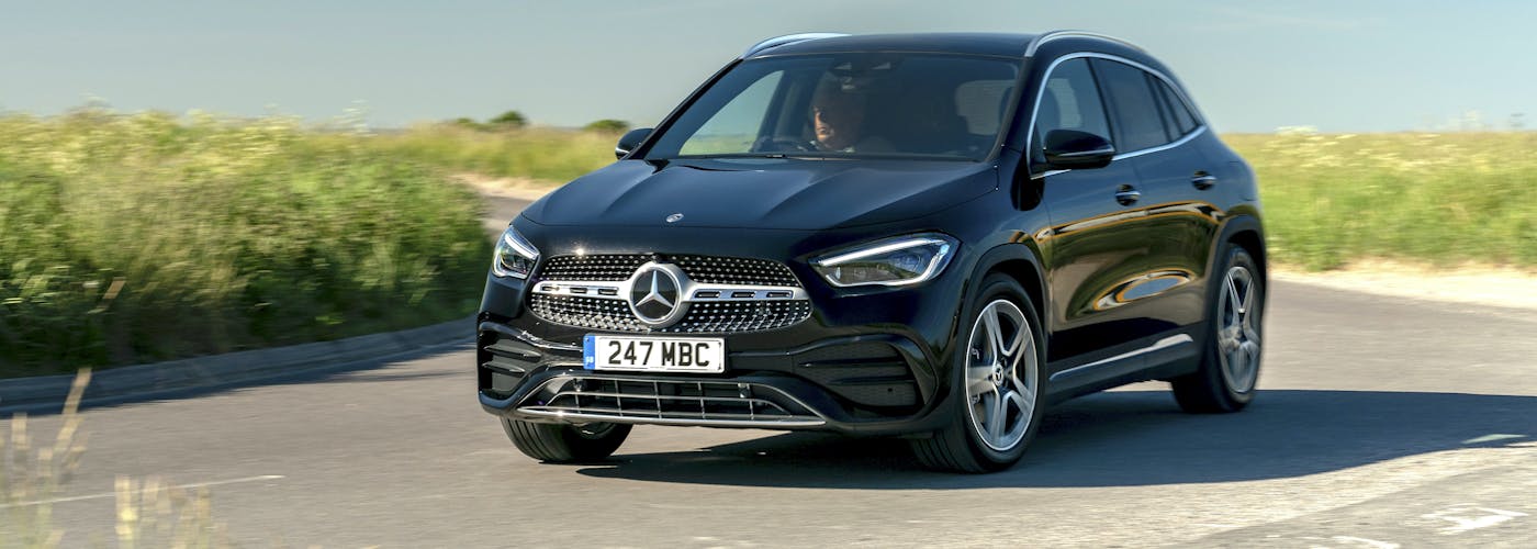 Mercedes-Benz GLA driving