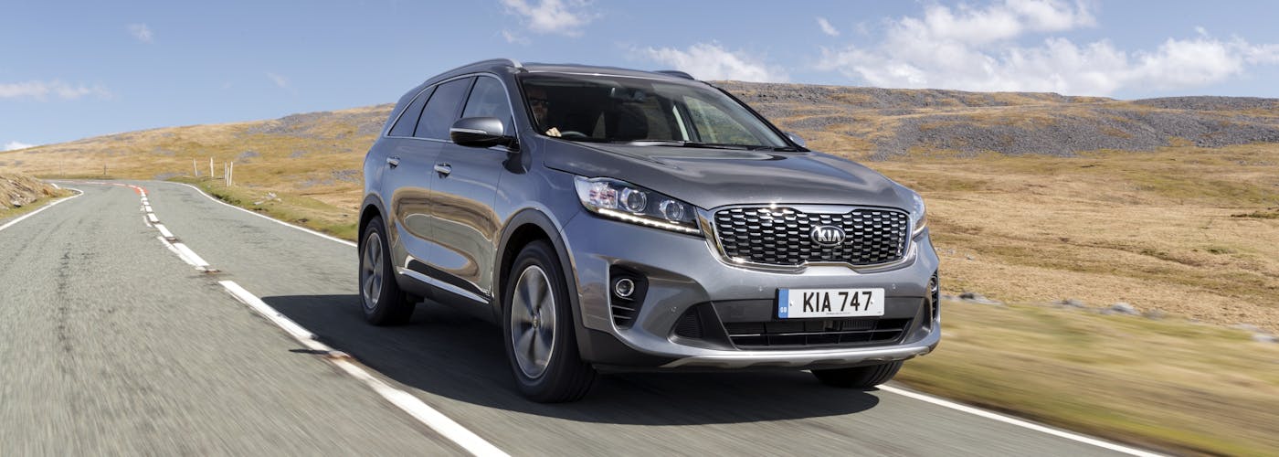 Kia Sorento front exterior