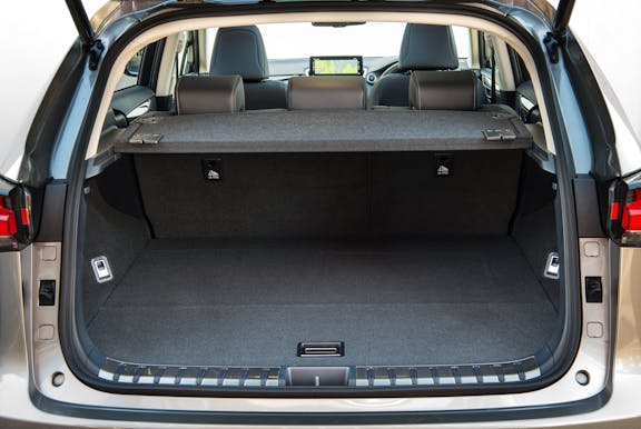 Boot shot of the Lexus NX