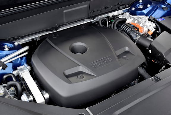 Engine shot of the Volvo XC90