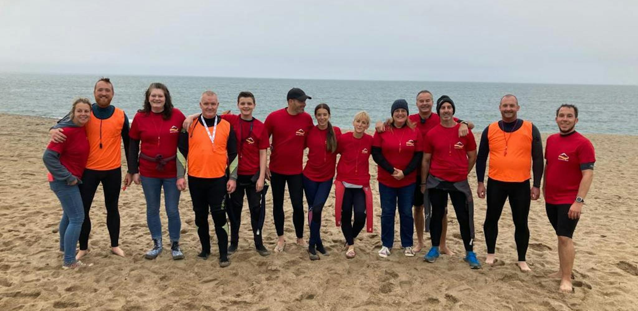 Carlyon Bay Surf Life Saving Club volunteers