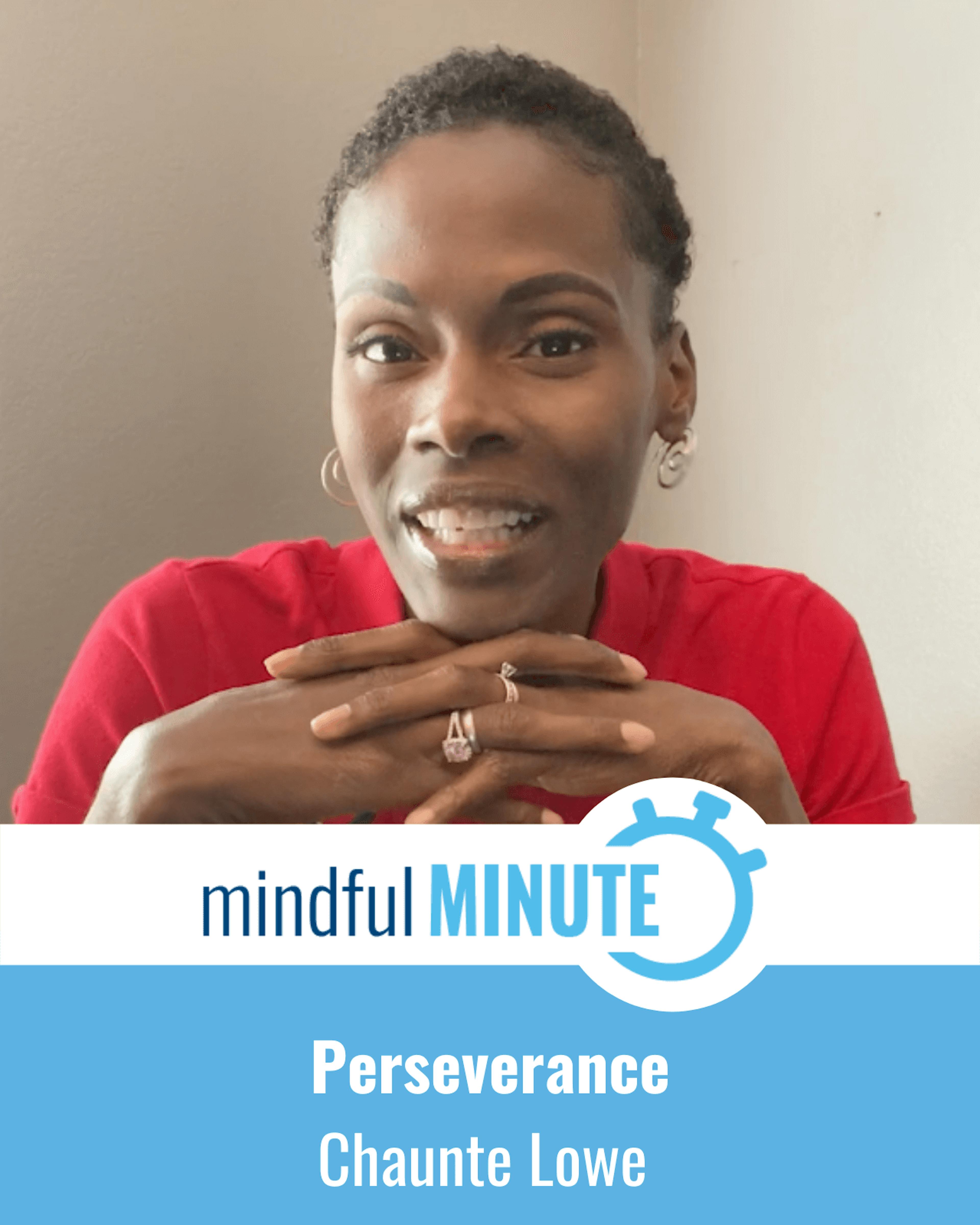 Perseverance with Chaunte Lowe