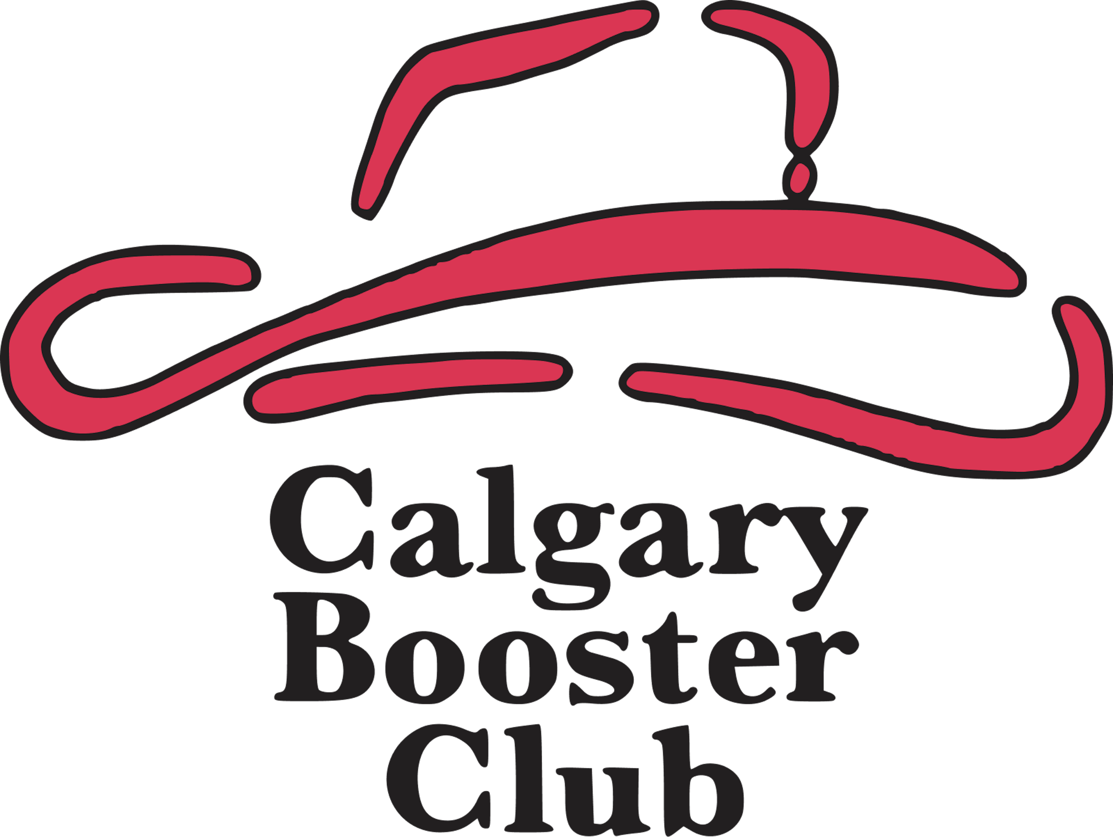 Calgary Booster Club logo on transparent background