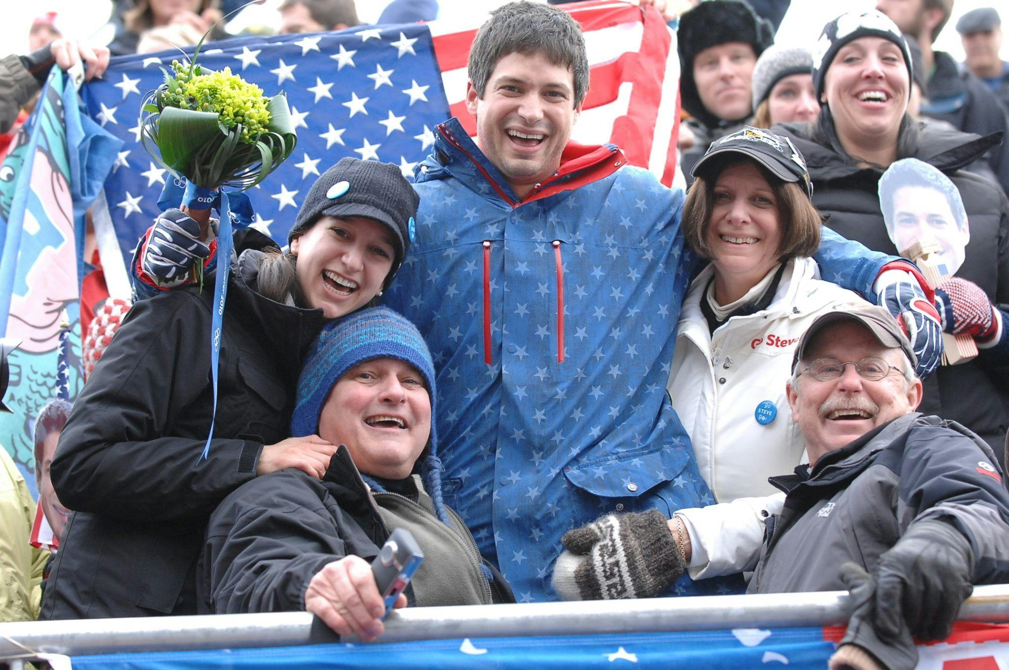 Steve Mesler wins Olympics gold medal at 2010 Vancouver Olympics Games in Bobsled