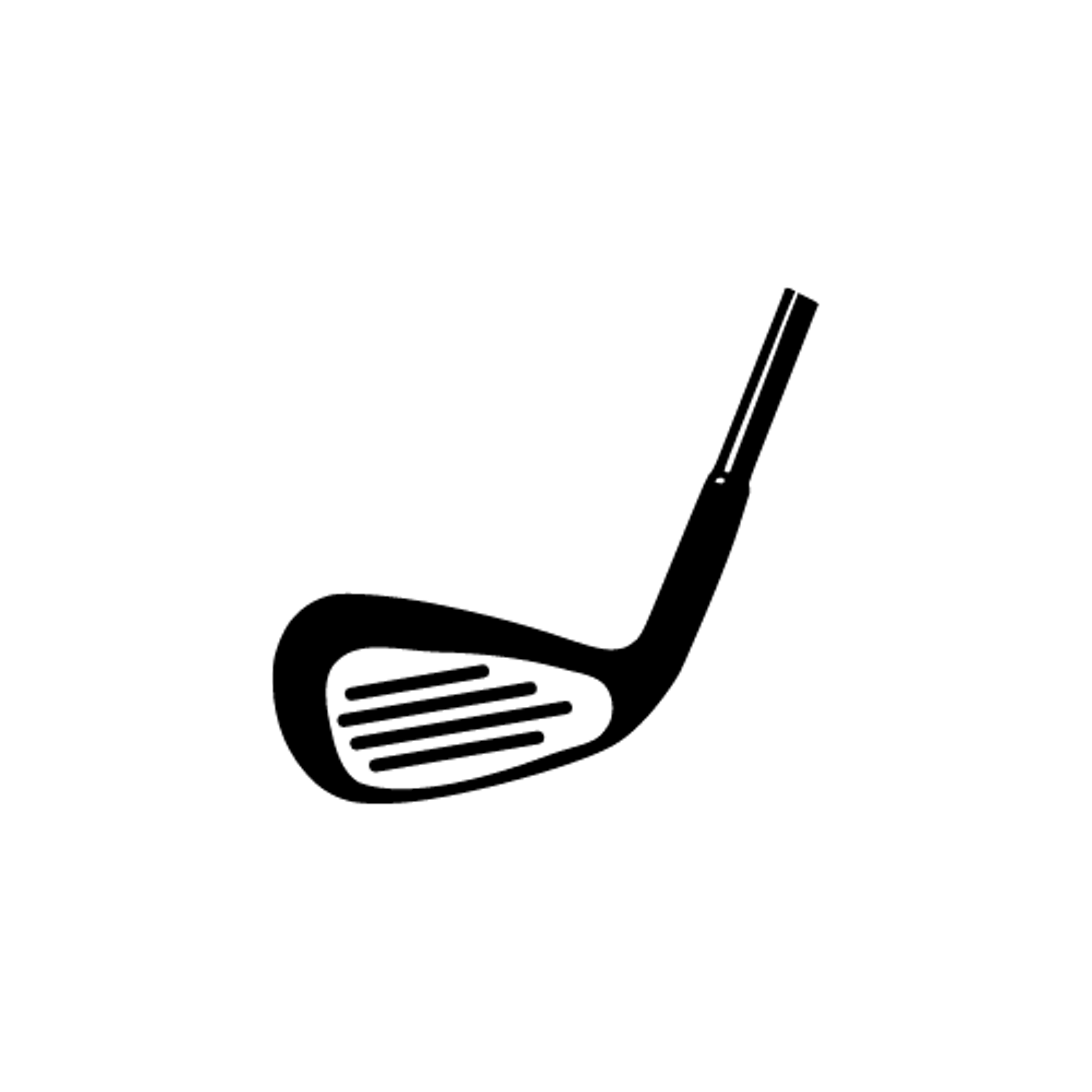 Golf club icon