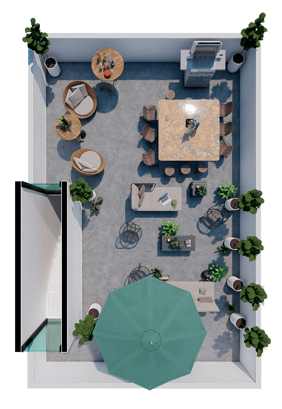 Abeto Vista Roof Garden