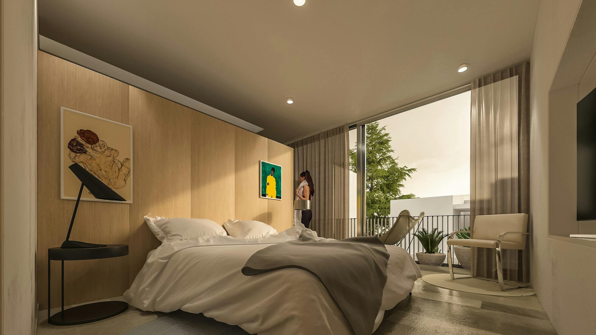 Ahuehuete Habitación