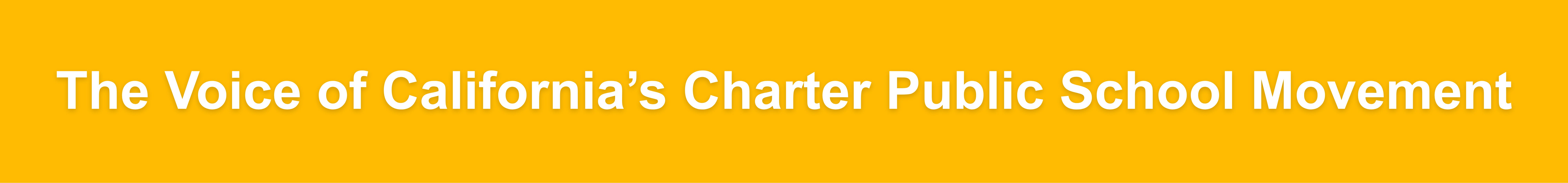 The Voice of California's Charter Public School Movement