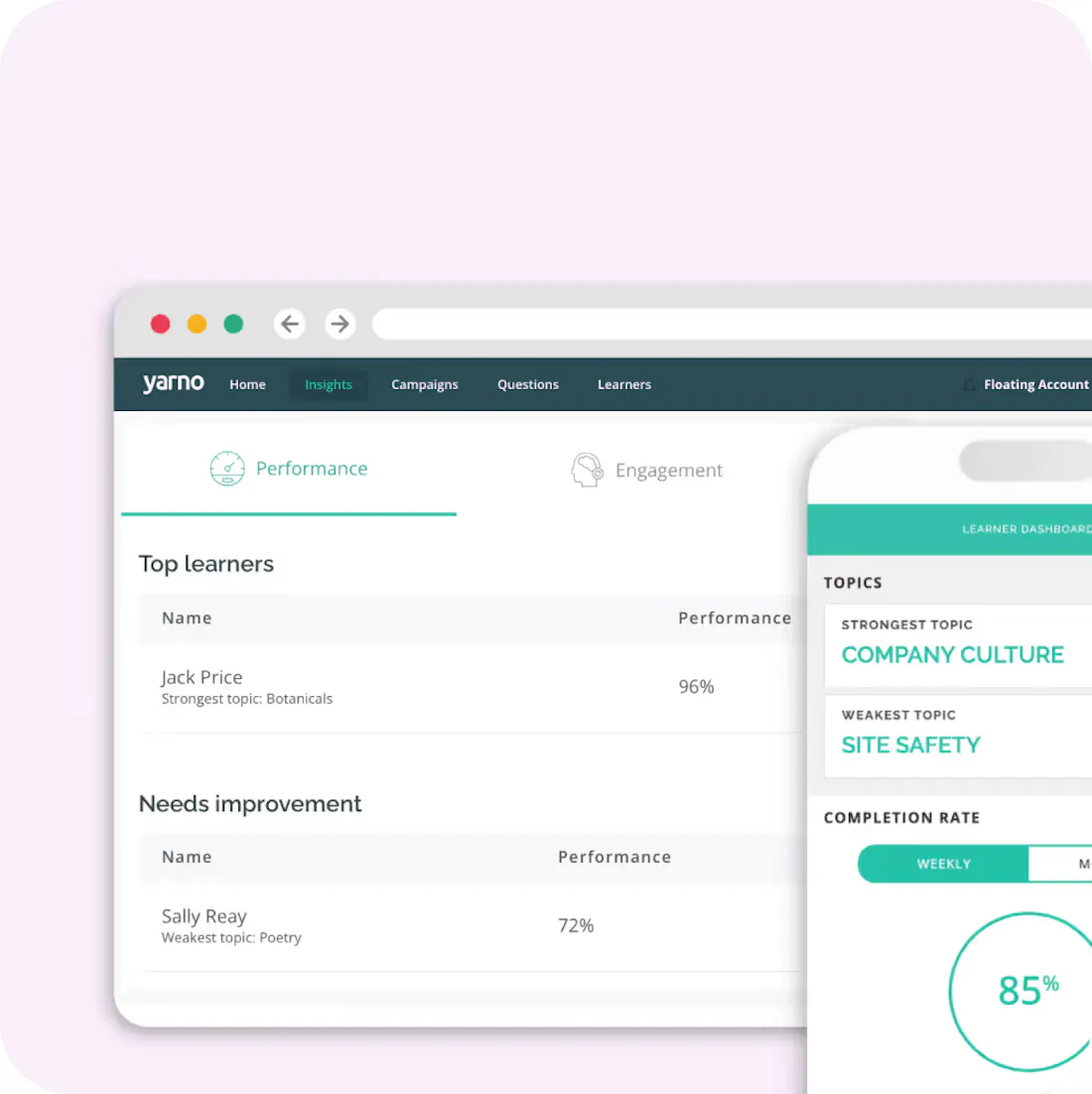 Yarno App UI