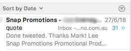 Email message