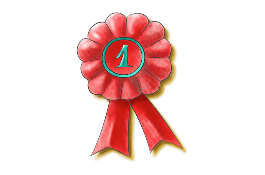 Illustration of a badge