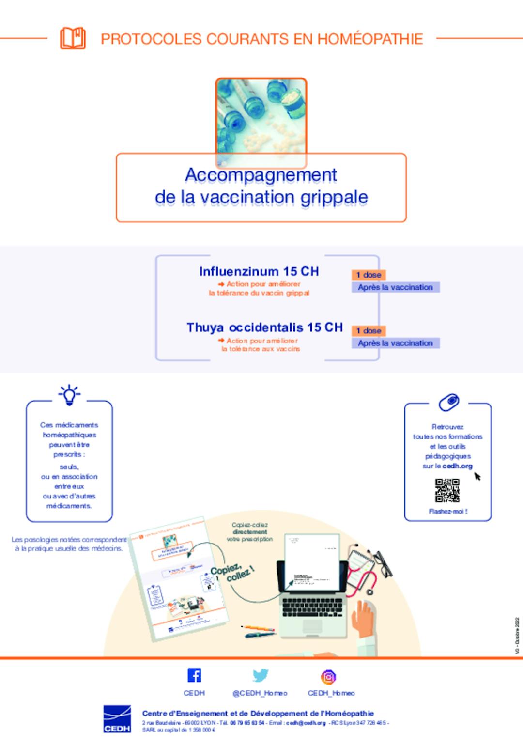 Accompagnement à la vaccination grippale