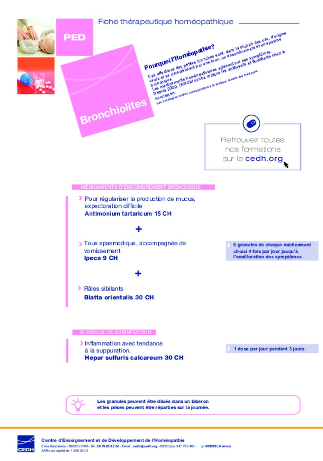 Les Bronchiolites