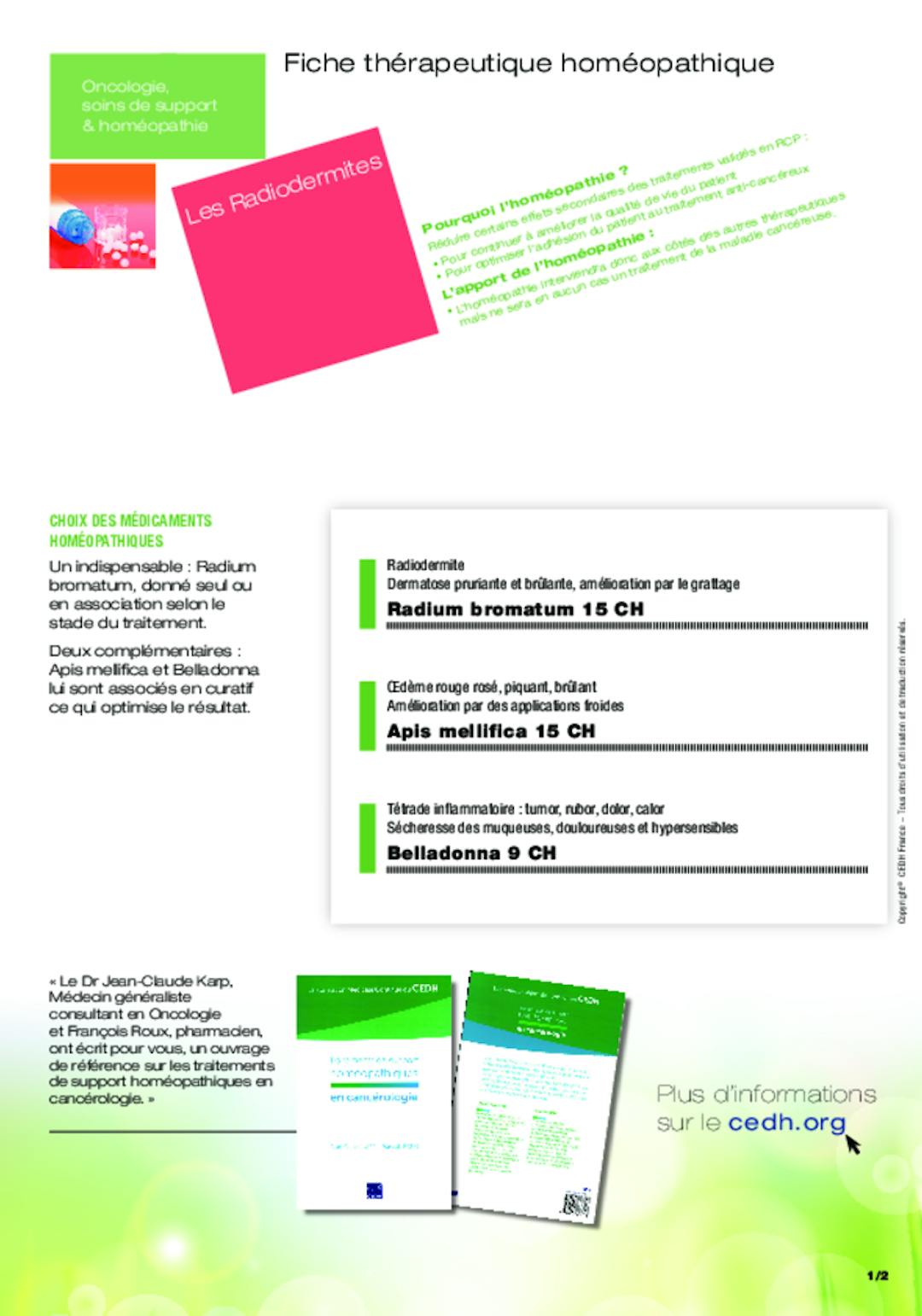 Les Radiodermites