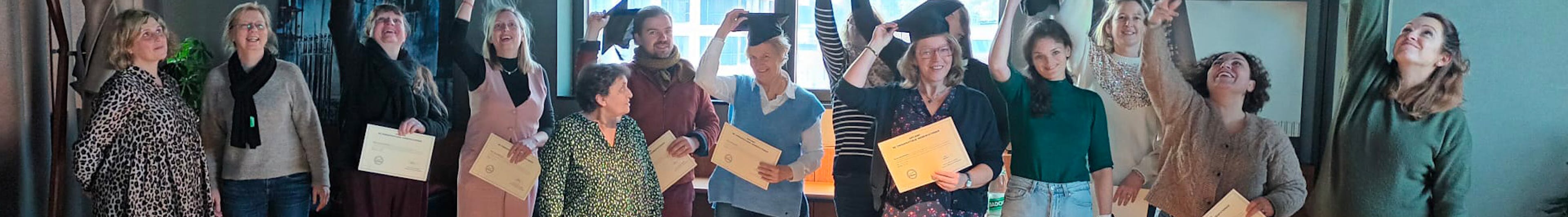 Remise de diplôme DTH Belgique