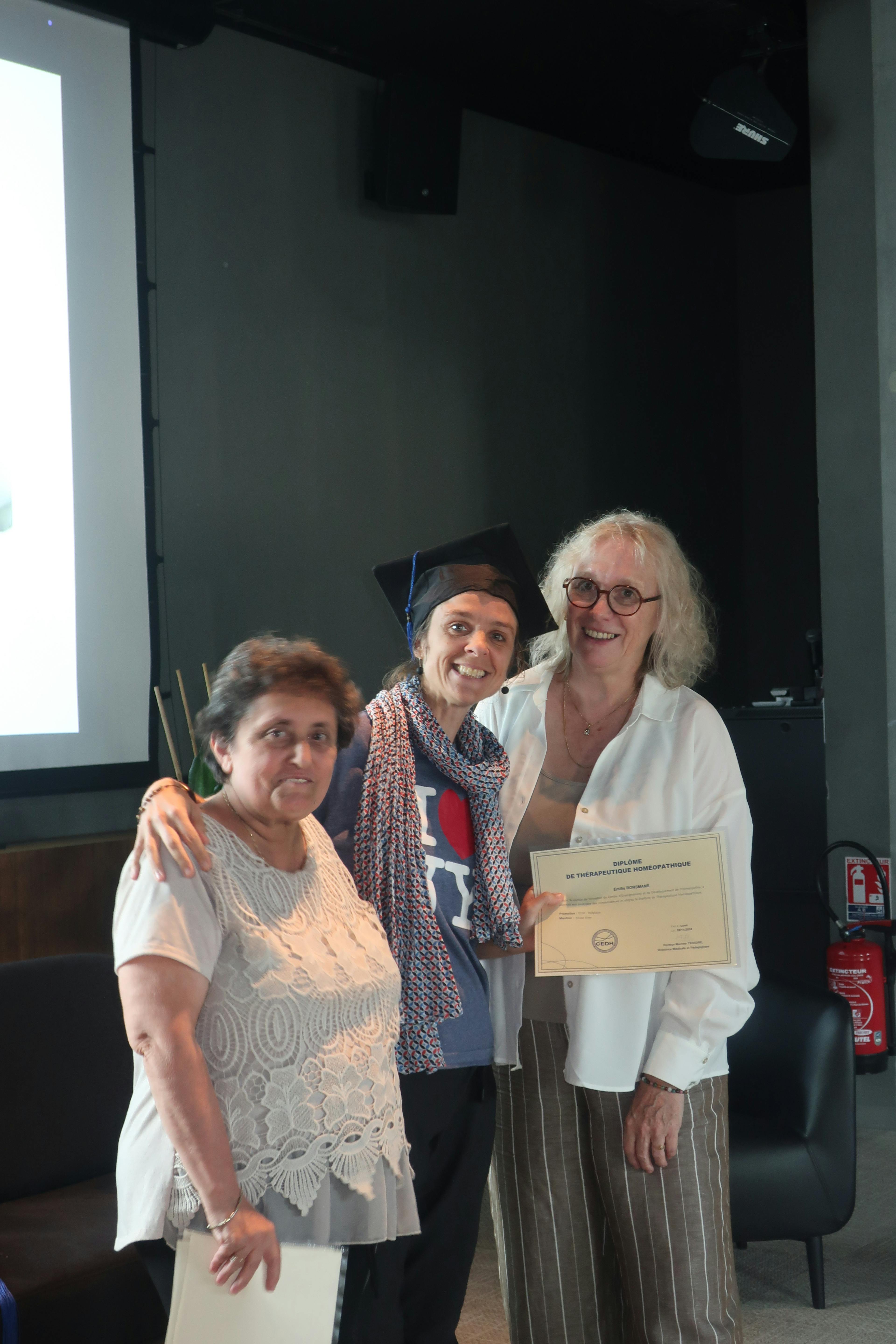 Remise des diplômes DTH Belgique 2025