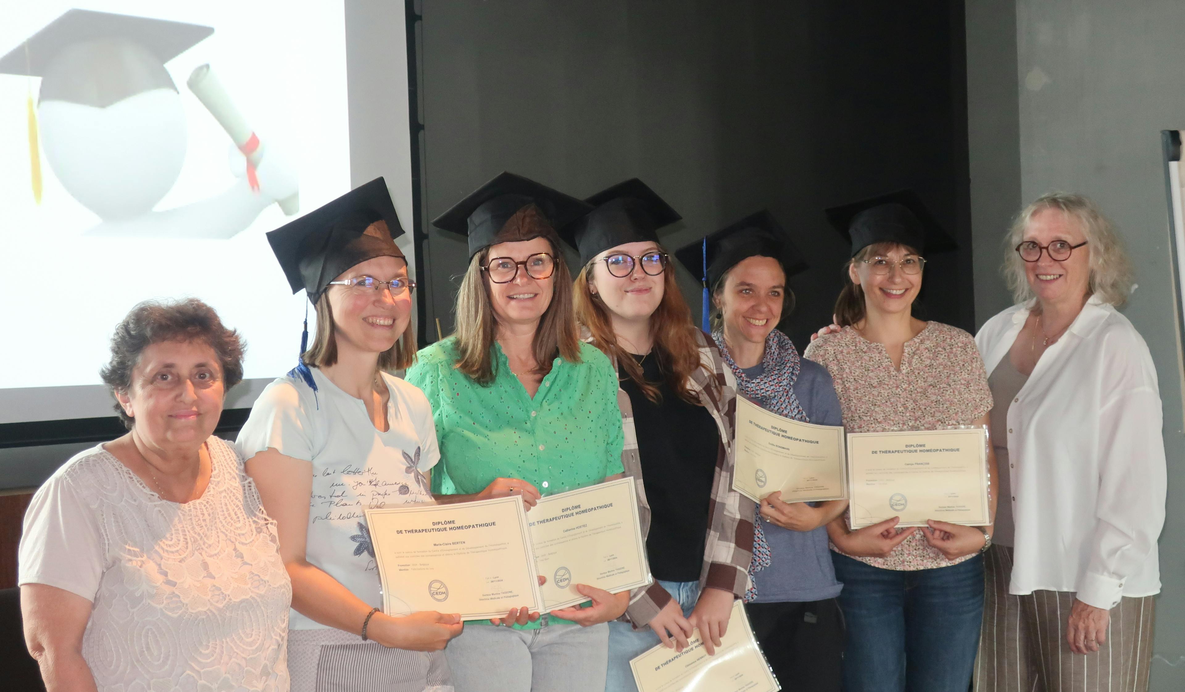 Remise des diplômes DTH Belgique 2025
