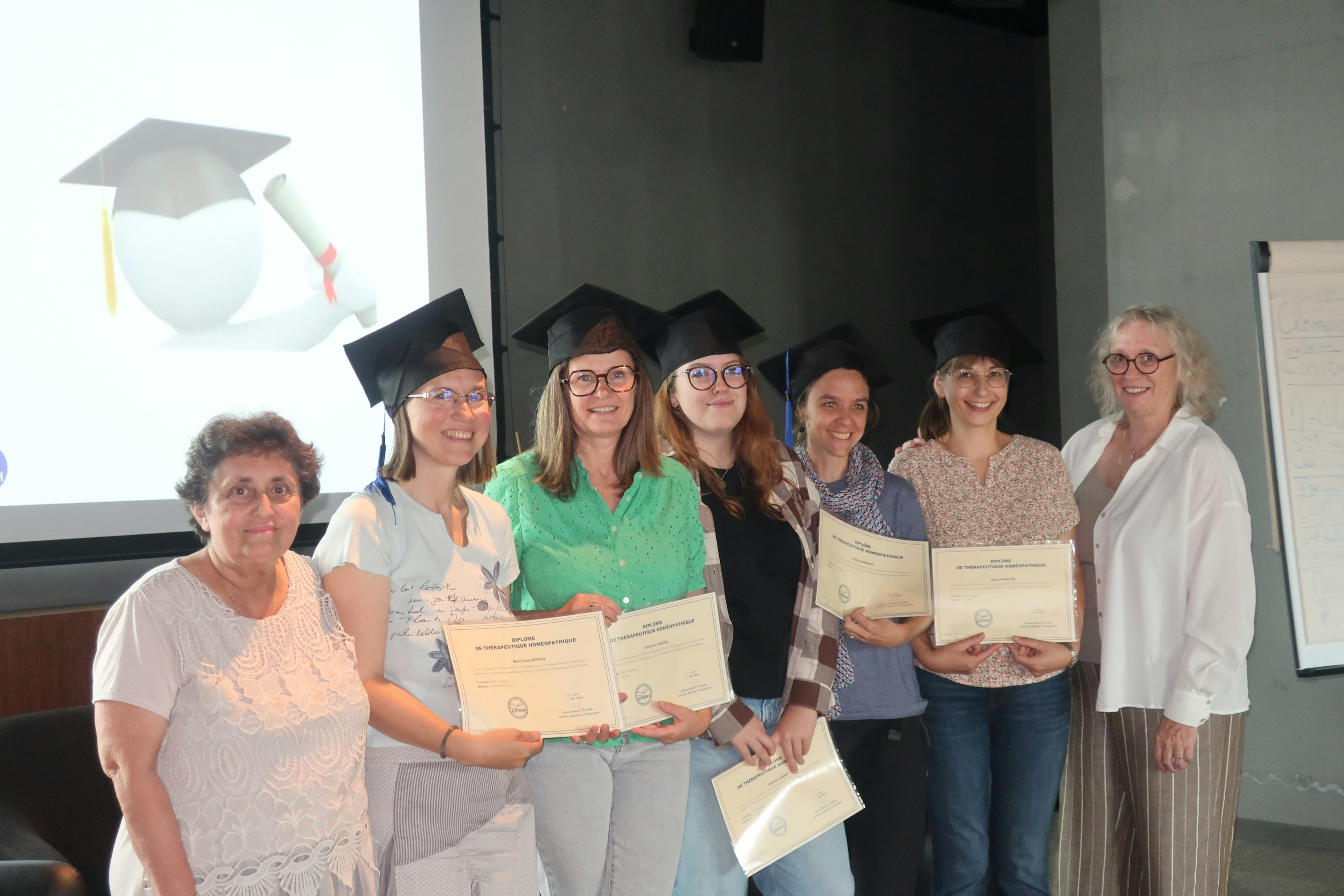 Remise des diplômes DTH Belgique 2025
